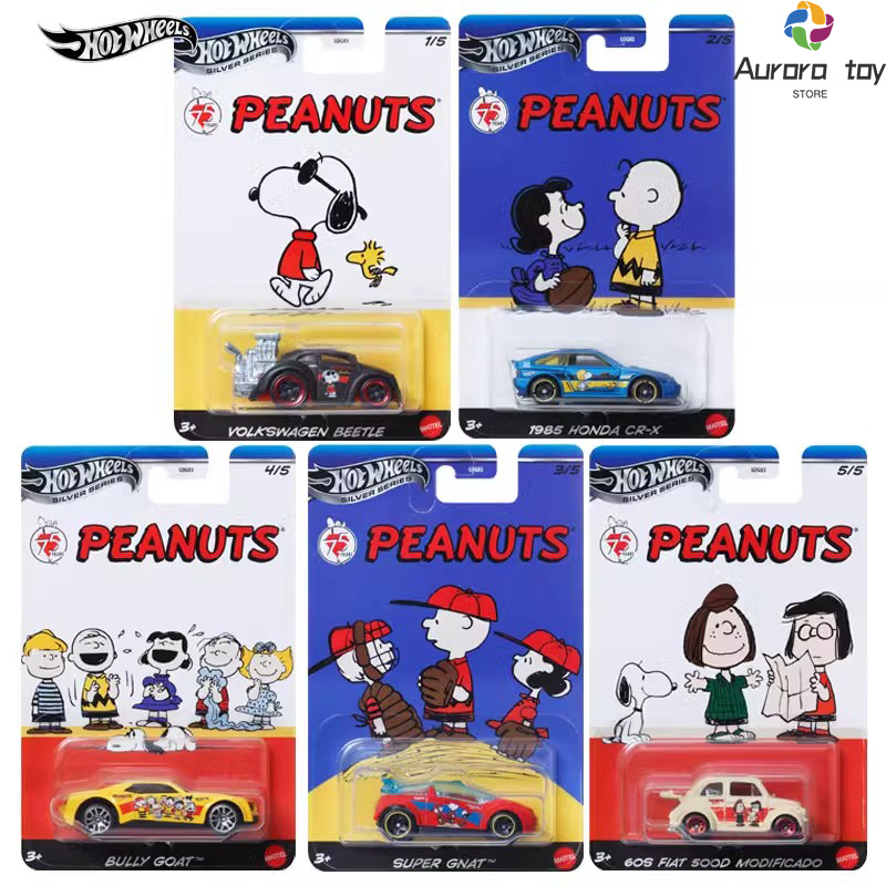 Mattel Toy Hot Wheels - 1/64 عجلات ساخنة نموذج سيارة سنوبي