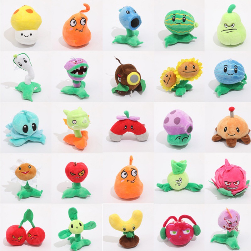 Kids Zombie Toys - النباتات مقابل الزومبي ألعاب من القطيفة