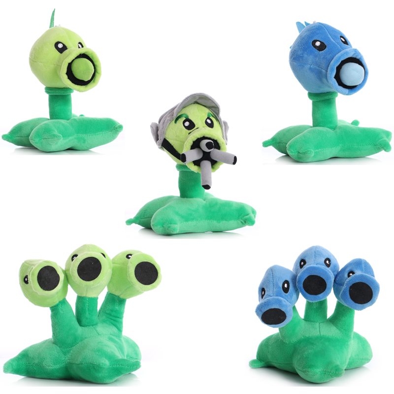 Kids Zombie Toys - 18 سنتيمتر النباتات مقابل الزومبي Peashooter