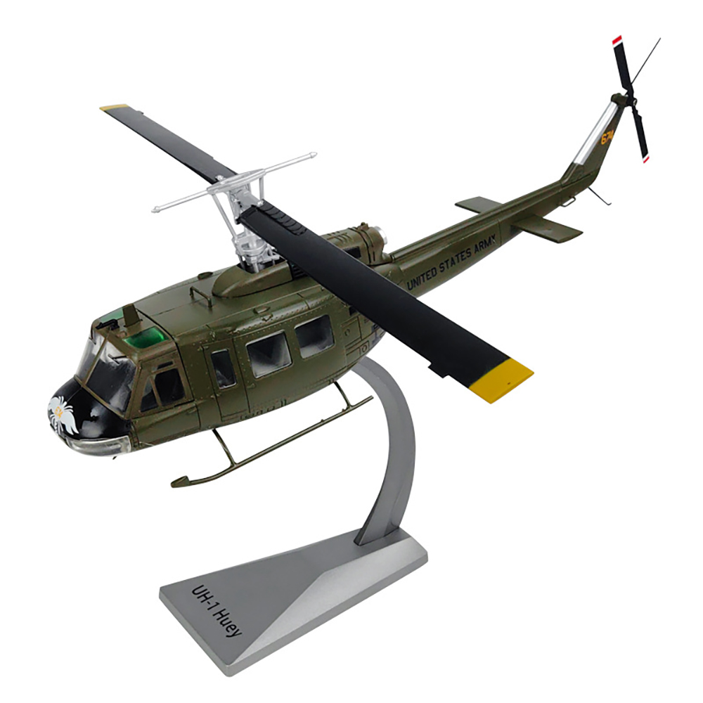 Kids Toys Helicopter - 1/48 مقياس سبيكة النقل هليكوبتر UH-1