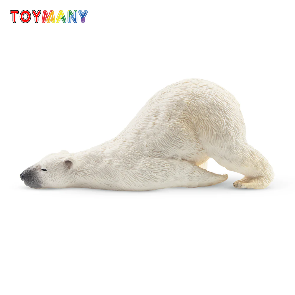Kids Toys Variety - Toymany محاكاة الكذب الكبار الدب القطبي