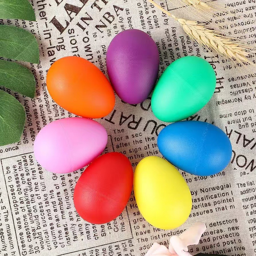 Kids Toys Easter - 2 قطعة من أدوات الإيقاع البلاستيكية