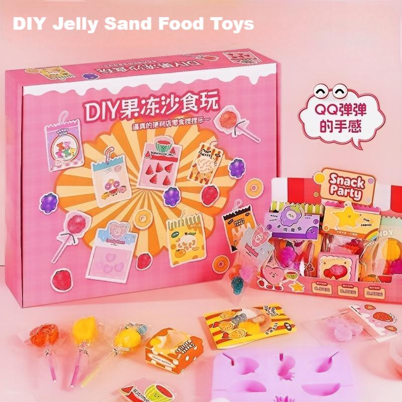 Kids Toys Kitchen Set - DIY صنع ألعاب الطعام المصغرة مجموعة