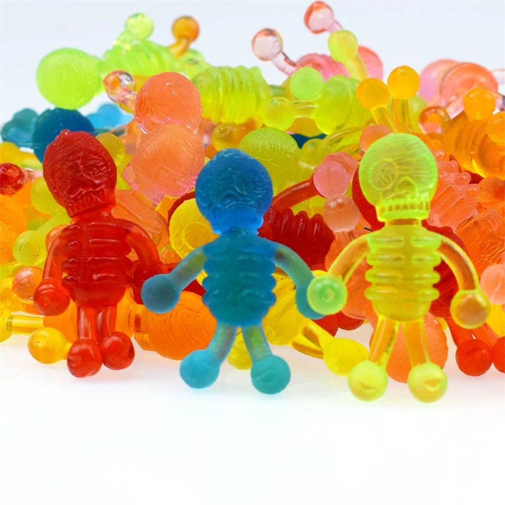 Kids Zombie Toys - 10 قطعة البلاستيك لينة المطاط TPR