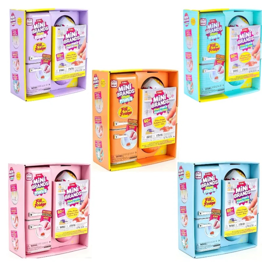 Kids Toys Kitchen Set - زورو 5 سربرايز ميني فريج بول