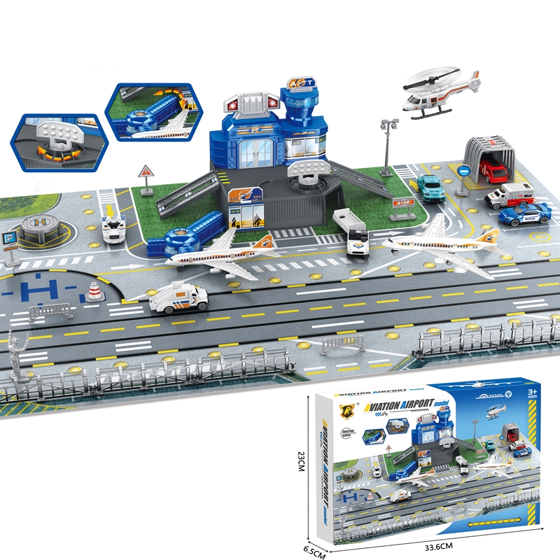 مجموعة ألعاب مطار للأطفال مع س - مراجعة Kids Toys Helicopter وسعره