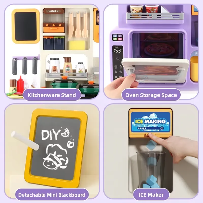 مجموعة مطبخ للعب الأطفال بحجم  - مراجعة Kids Toys Kitchen Set وسعره
