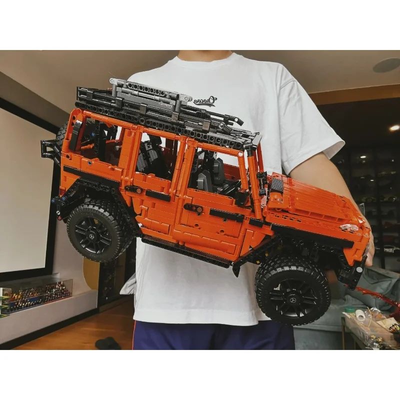 مجموعة بناء نموذج سيارة G500 ا - مراجعة Kids Toys Easter وسعره