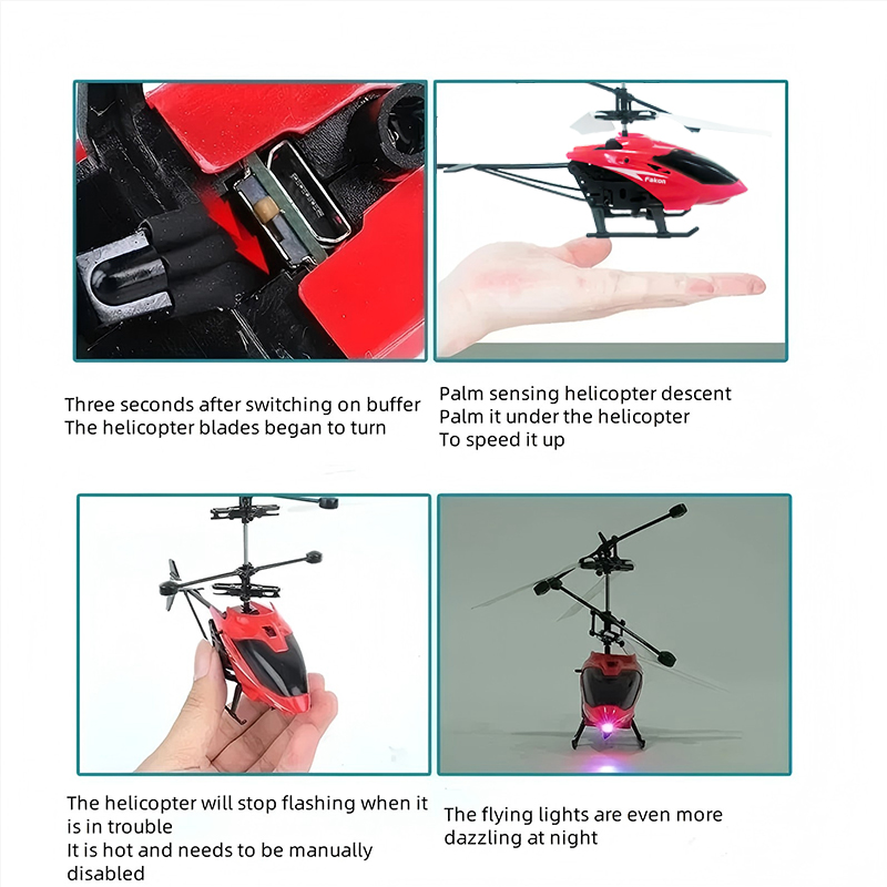 طائرة صغيرة بدون طيار قابلة لل - مراجعة Kids Toys Helicopter وسعره