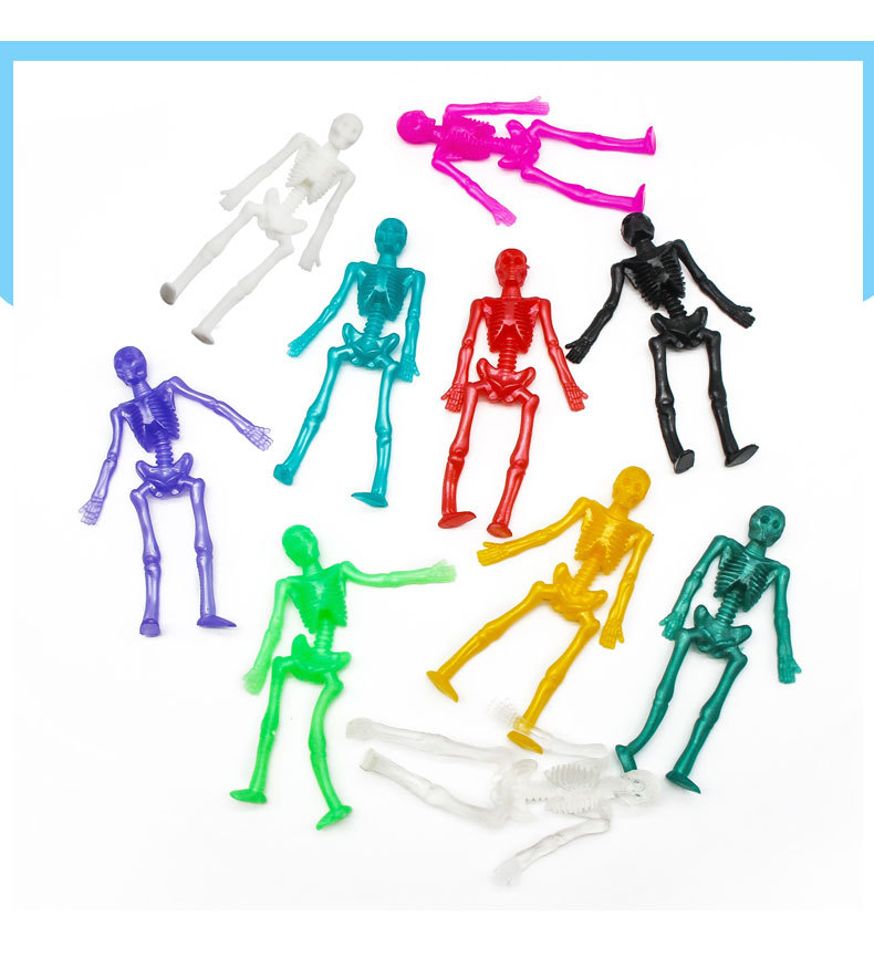 15/25 قطعة لمط الهيكل العظمي ر - مراجعة Kids Zombie Toys وسعره