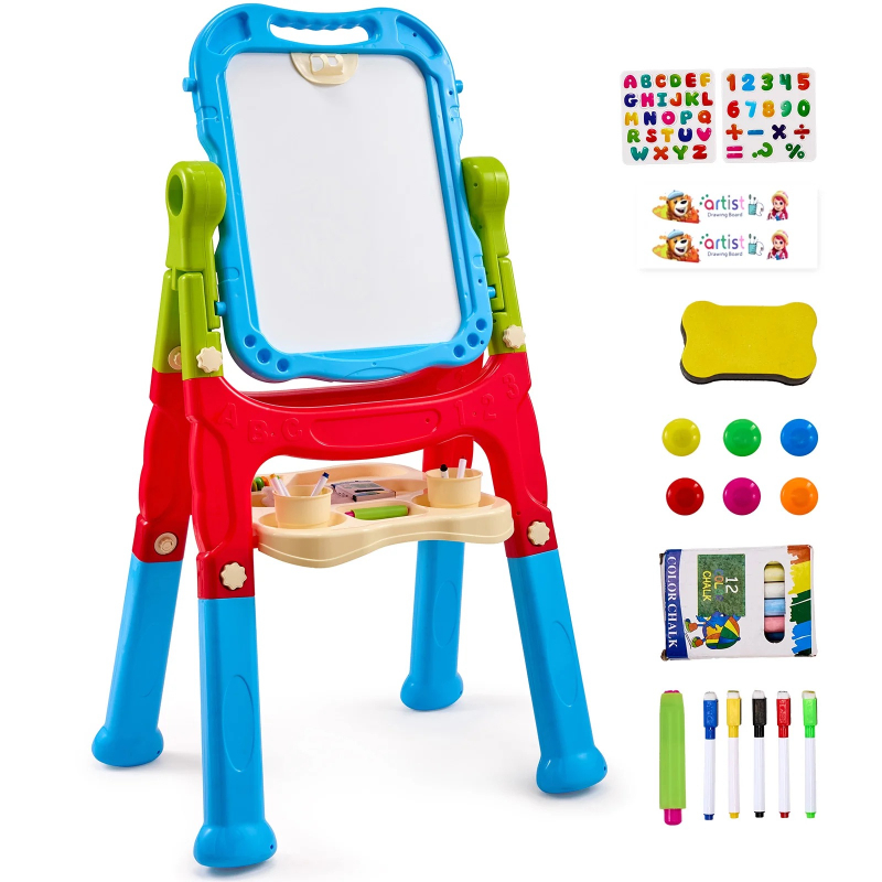 لوح رسم مغناطيسي للأطفال مع سب - مراجعة Kids Art Easel وسعره