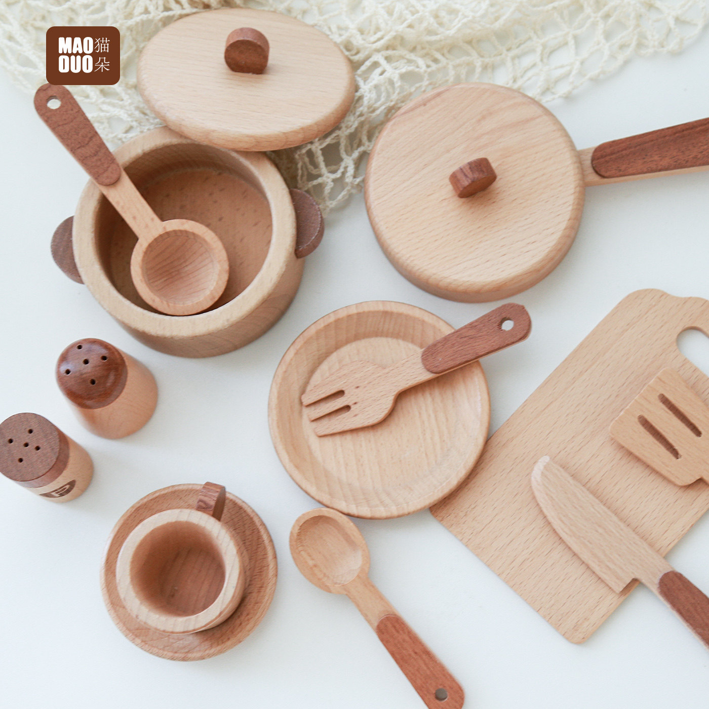 مجموعة ألعاب مطبخ خشبية للأطفا - مراجعة Kids Toys Kitchen Set وسعره