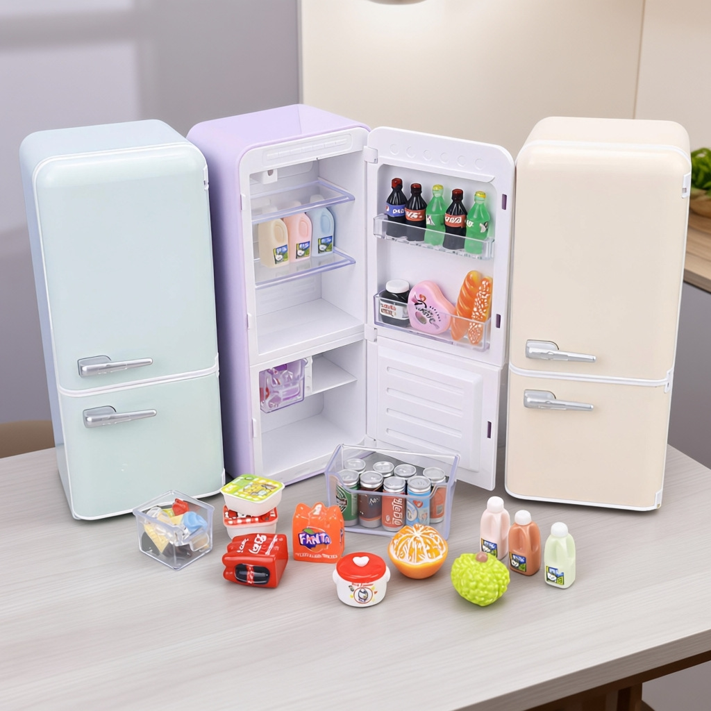 مجموعة لعب ثلاجة صغيرة للأطفال - مراجعة Kids Toys Kitchen Set وسعره