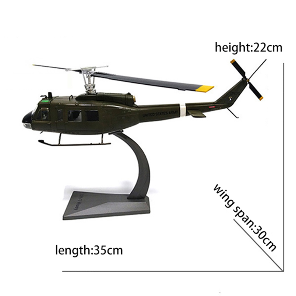 1/48 مقياس سبيكة النقل هليكوبت - مراجعة Kids Toys Helicopter وسعره