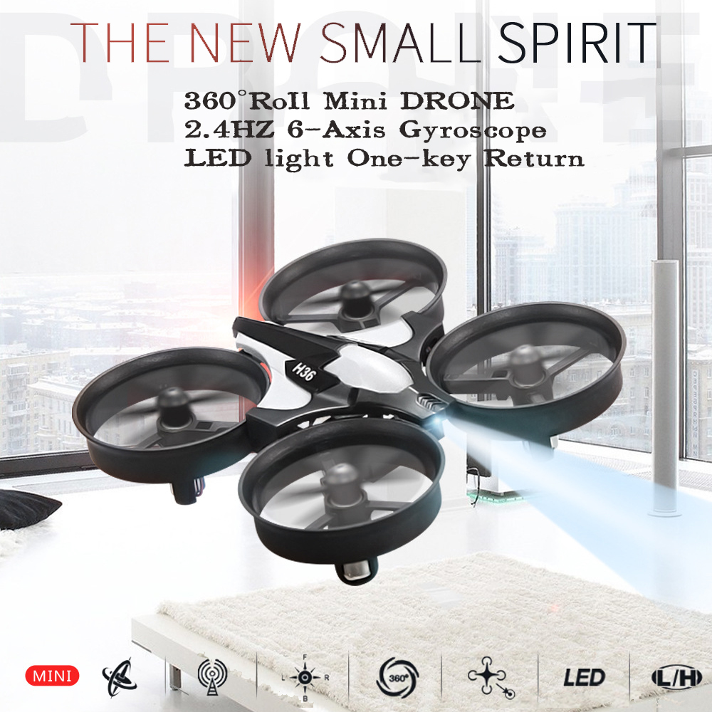 طائرة بدون طيار صغيرة JJRC H36 - مراجعة Kids Toys Helicopter وسعره
