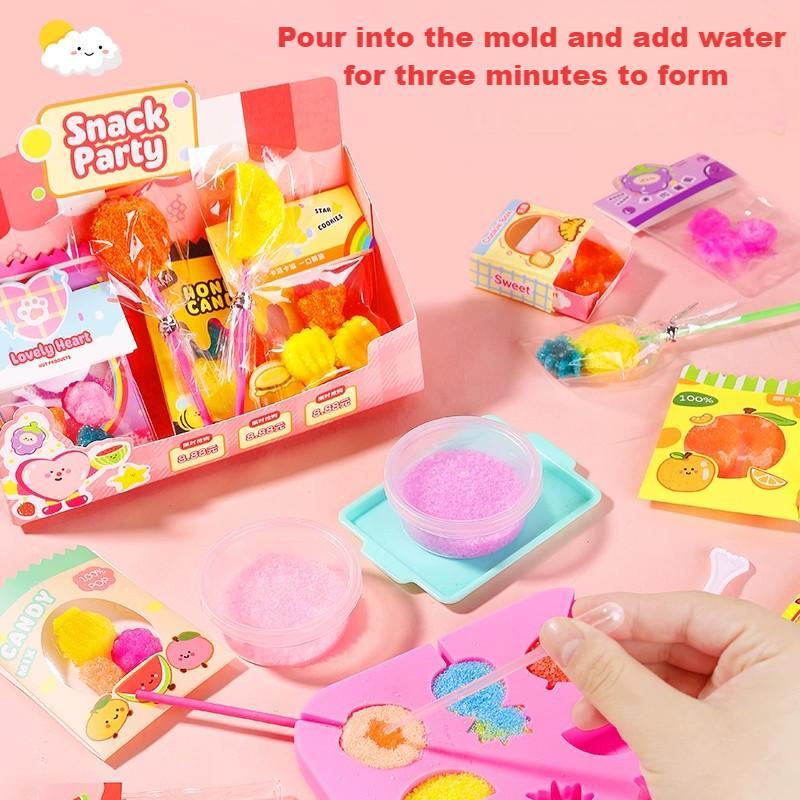 DIY صنع ألعاب الطعام المصغرة م - مراجعة Kids Toys Kitchen Set وسعره