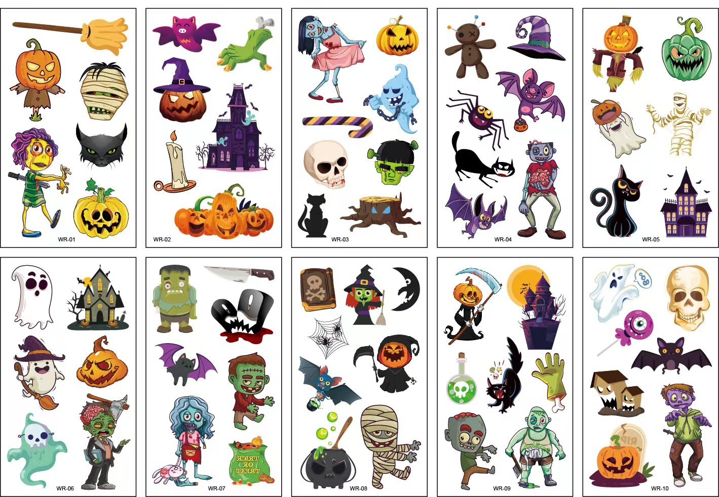 10 أوراق هالوين القرع غيبوبة ا - مراجعة Kids Zombie Toys وسعره